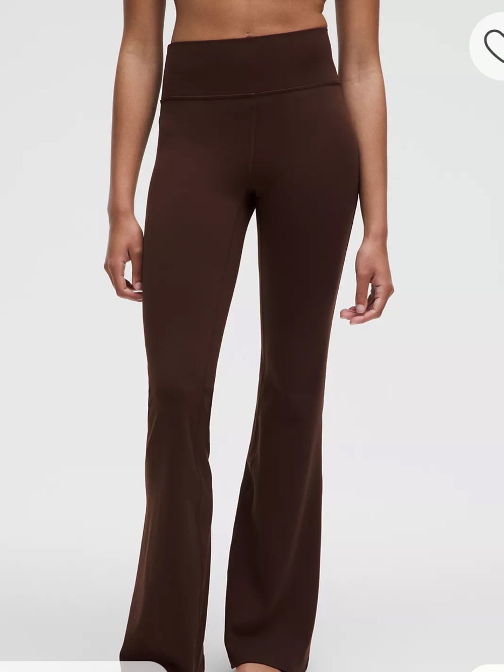 Lululemon Align High-Rise Brown Flare Pants size 8